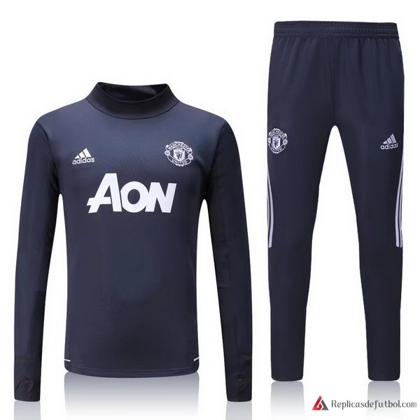 Chandal Manchester United 2017-2018 Gris Marino